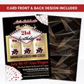 custom las vegas destination event invitations